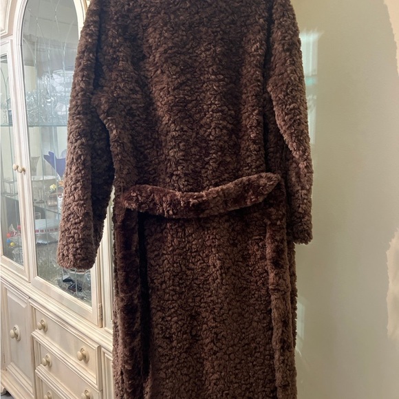 Express Brown Teddy Jackets - Picture 8 of 14